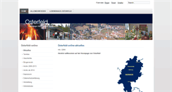 Desktop Screenshot of osterfeld-online.de