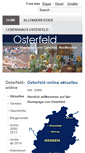 Mobile Screenshot of osterfeld-online.de